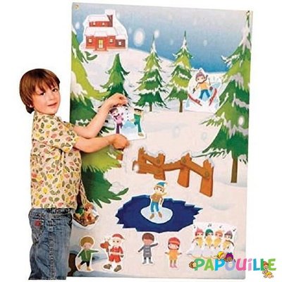 Jouets - Tapis et Jeux d'Éveil, Portiques d'Activité - Tapis de jeux mural la neige
