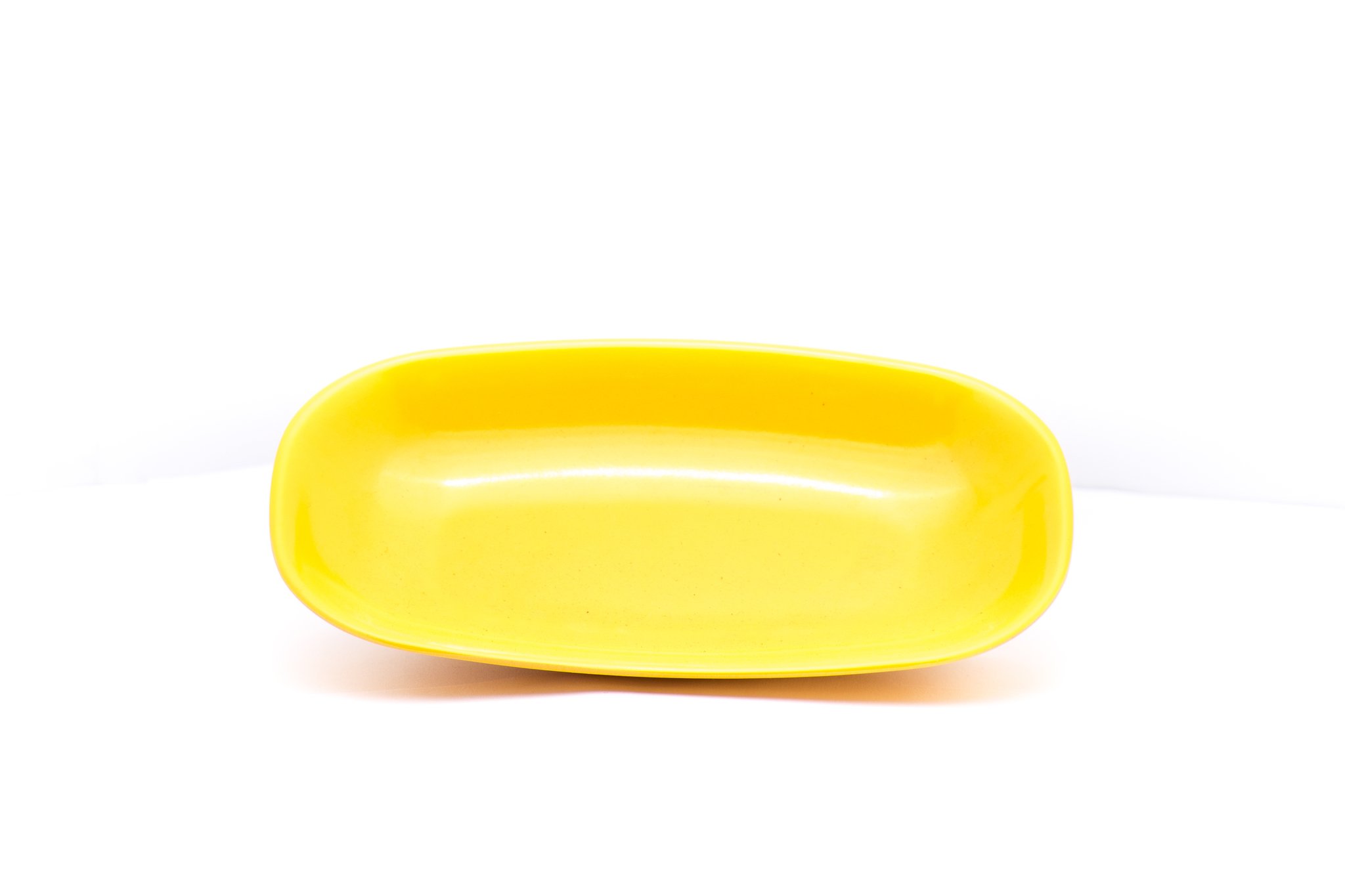 Destockage ravier oval jaune