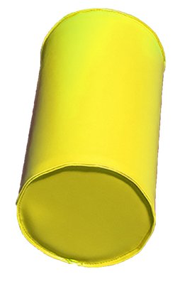 Motricité - Module de Motricité Enfant - Module cylindre en mousse diam 25cm jaune